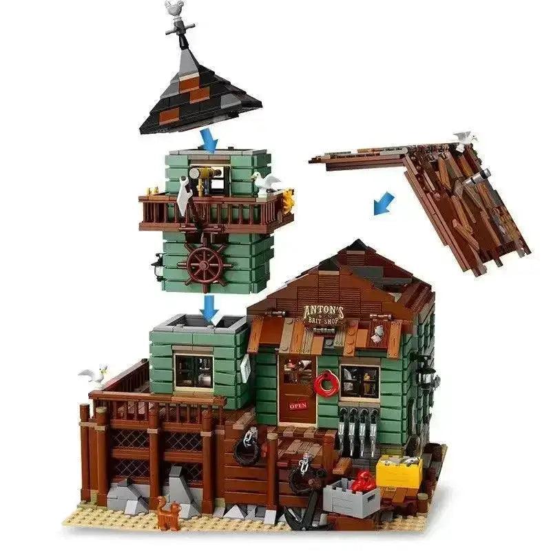  Fishermans Hut Ocean Themed Building Blocks Set Lego -  ToylandEU™