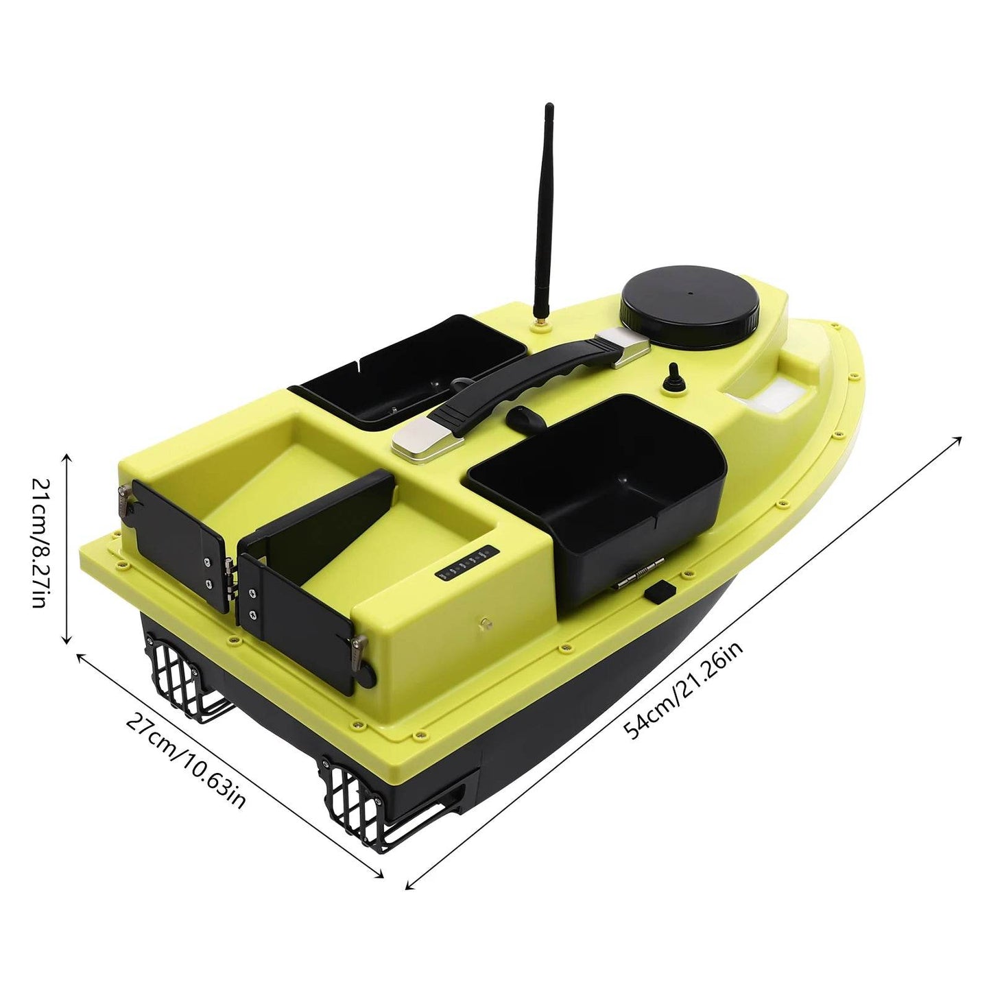 Fishing Boat with GPS, 2.4G Remote, Waterproof ABS - ToylandEU