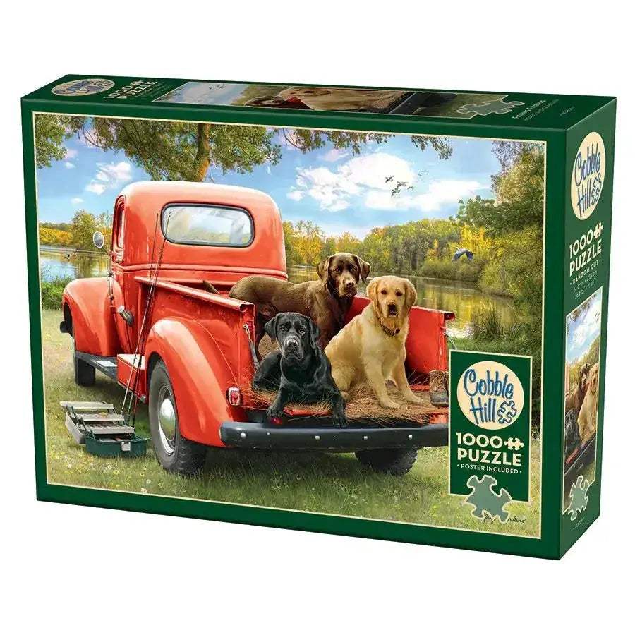 Fishing Friends 1000 Piece Jigsaw Puzzle Cobble Hill - ToylandEU