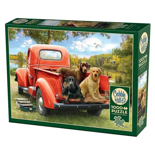  Fishing Friends 1000 Piece Jigsaw Puzzle Lake Scene Fun -  ToylandEU™