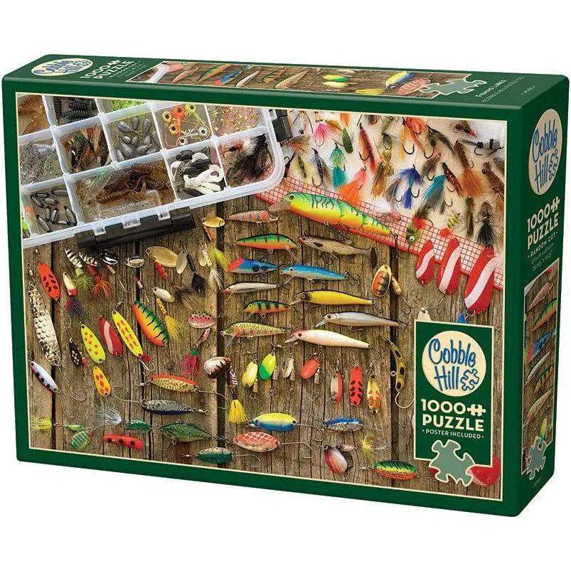 Fishing Lures Jigsaw Puzzle 1000 Piece Made in USA - ToylandEU
