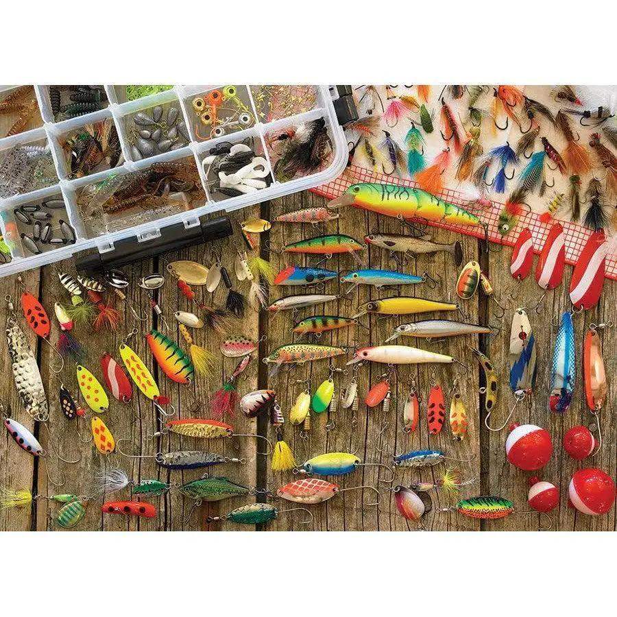 Fishing Lures Jigsaw Puzzle 1000 Piece Made in USA - ToylandEU