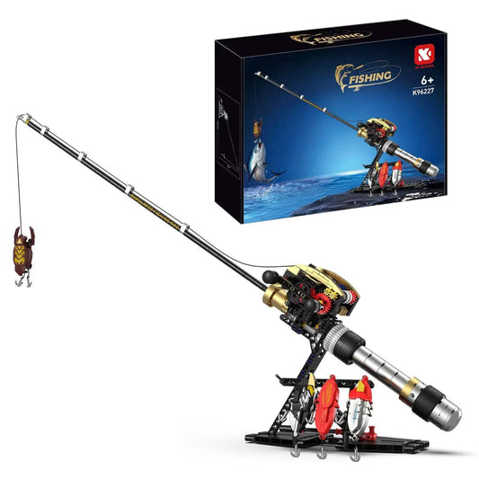  Fishing Rod Building Blocks Diy Educational Kit Kids -  ToylandEU™