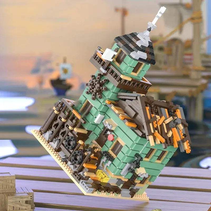 Fishing Village Building Block Set 2615 Piece Educational Lego Compatible - ToylandEU