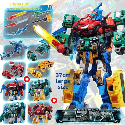  Five In One Transforming Robot Toy Auldey Exclusive -  ToylandEU™