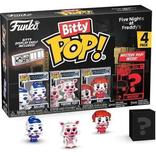  Five Nights At Freddy's Bitty Pop Mini Figures 4 Pack -  ToylandEU™