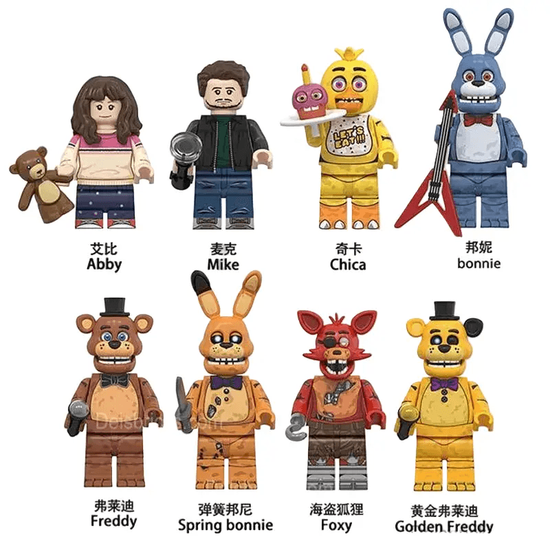  Five Nights At Freddy's Movie Lego Minifigures Official -  ToylandEU™