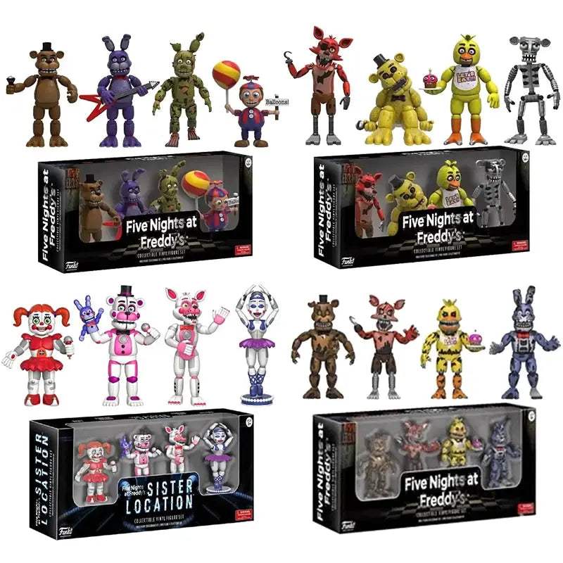  Five Nights At Freddys Nightmare Figure Set Collectible -  ToylandEU™