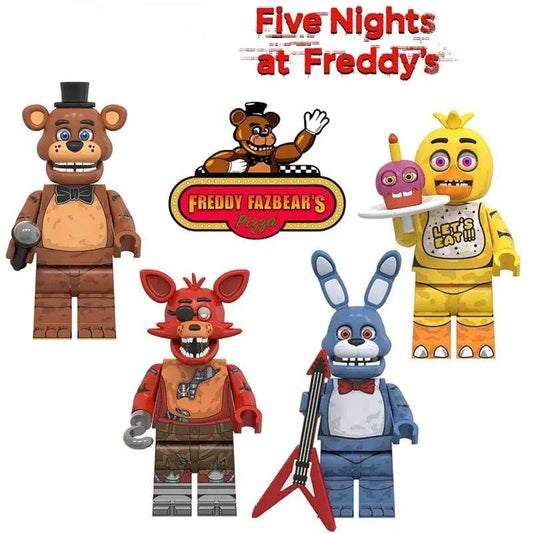  Five Nights At Freddy's Lego Minifigures Custom Set 4 -  ToylandEU™