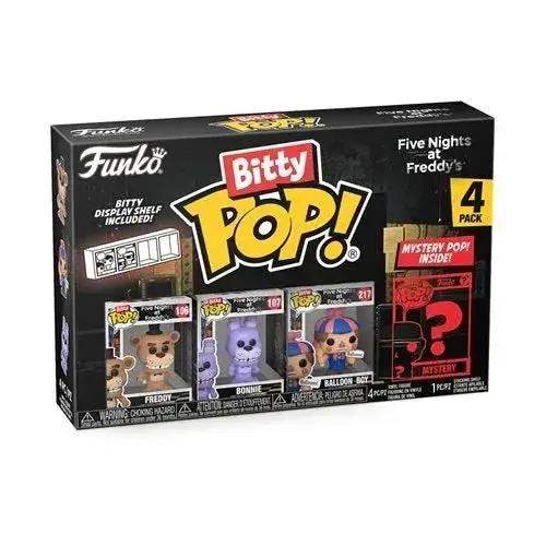 Five Nights at Freddy's Funko Bitty Pop! Mini-Figure 4-Pack - Select Set(s) - ToylandEU