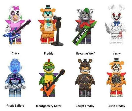  Five Nights At Freddys 8 Minifigure Set Display Ready -  ToylandEU™