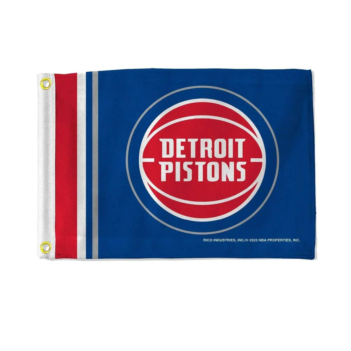  Detroit Pistons Flag 12x17 Striped Utility Banner Size -  ToylandEU™