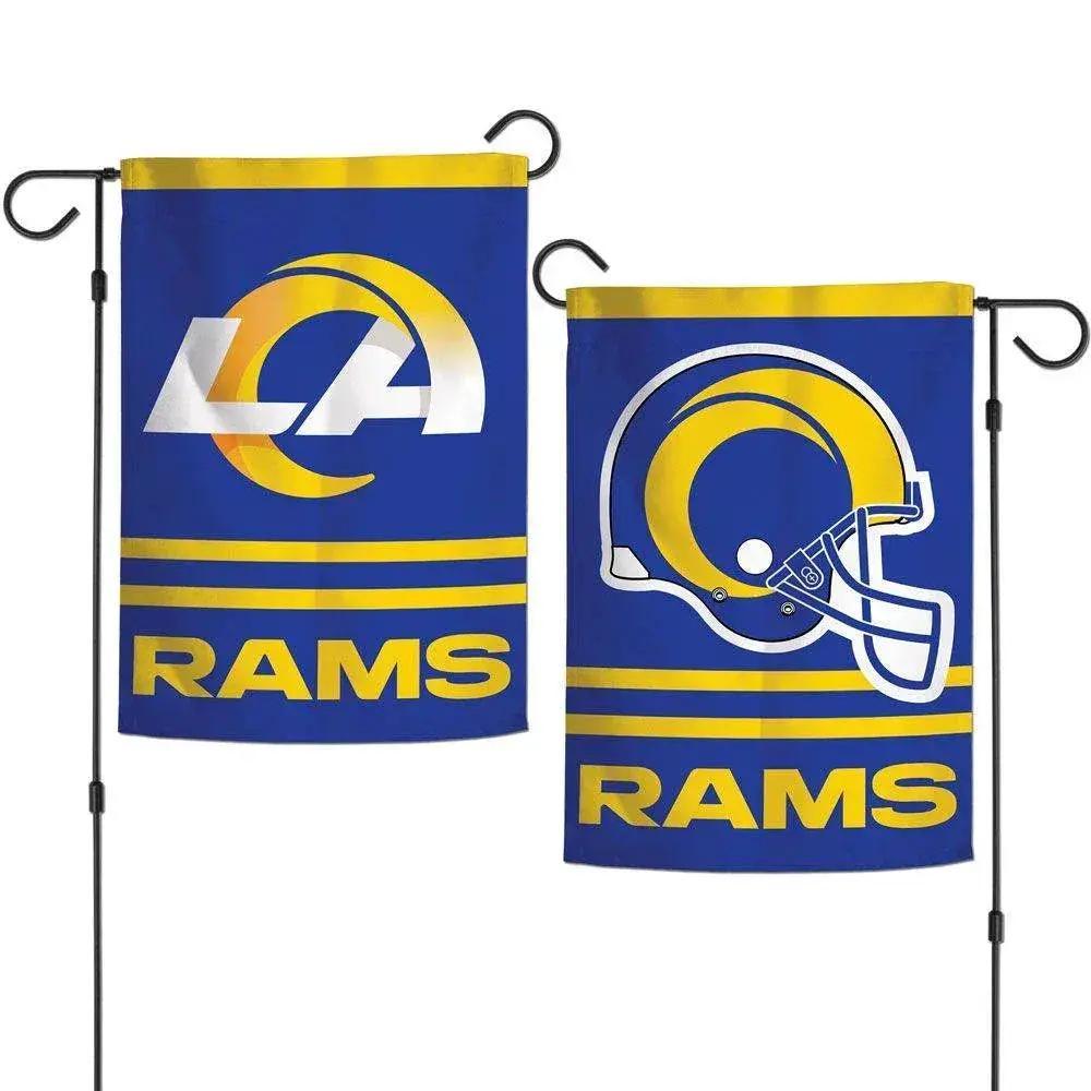  Los Angeles Rams Flag 12x18 Garden Style 2 Sided -  ToylandEU™