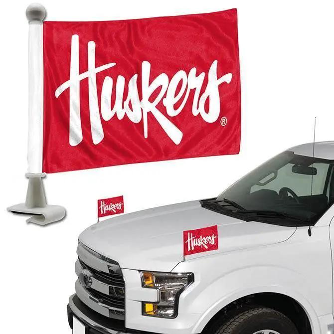  Nebraska Cornhuskers Flag Set 2 Piece Ambassador Style -  ToylandEU™