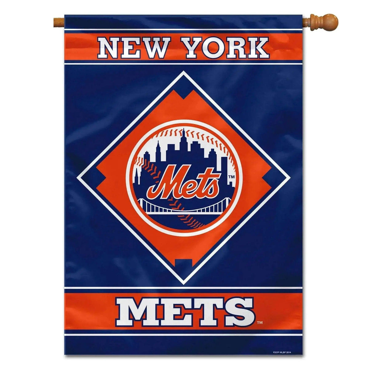  New York Mets Flag 28x40 One Sided House Outdoor Flag -  ToylandEU™