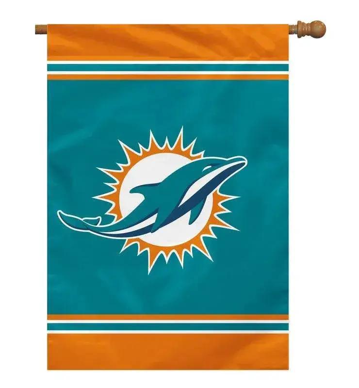  Miami Dolphins House Flag 28x40 One Sided Outdoor Flag -  ToylandEU™