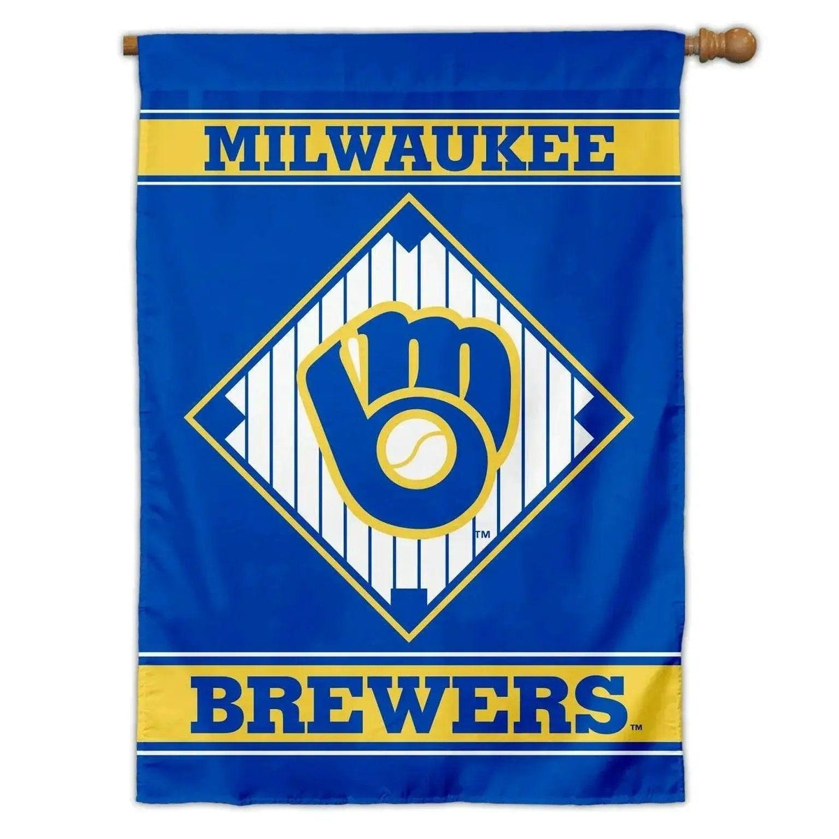  Milwaukee Brewers Flag 28x40 House Flag 1 Sided Team Flag -  ToylandEU™