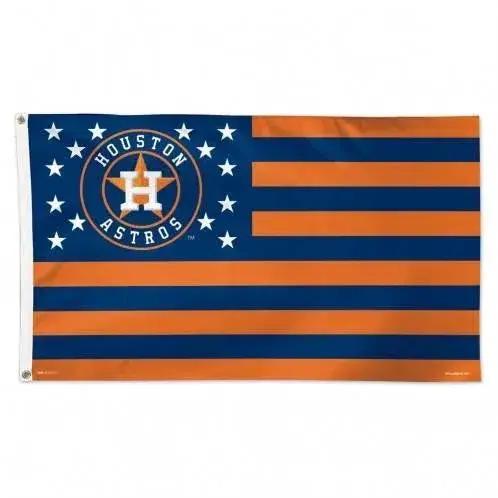  Houston Astros Flag 3x5 Deluxe Style Stars Stripes Design -  ToylandEU™