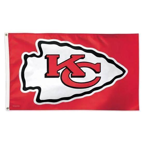  Kansas City Chiefs 3x5 Deluxe Flag Outdoor Banner Style -  ToylandEU™