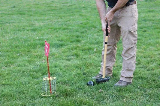  Flag Croquet Golf Game Amish Made Set Duffel Bag -  ToylandEU™