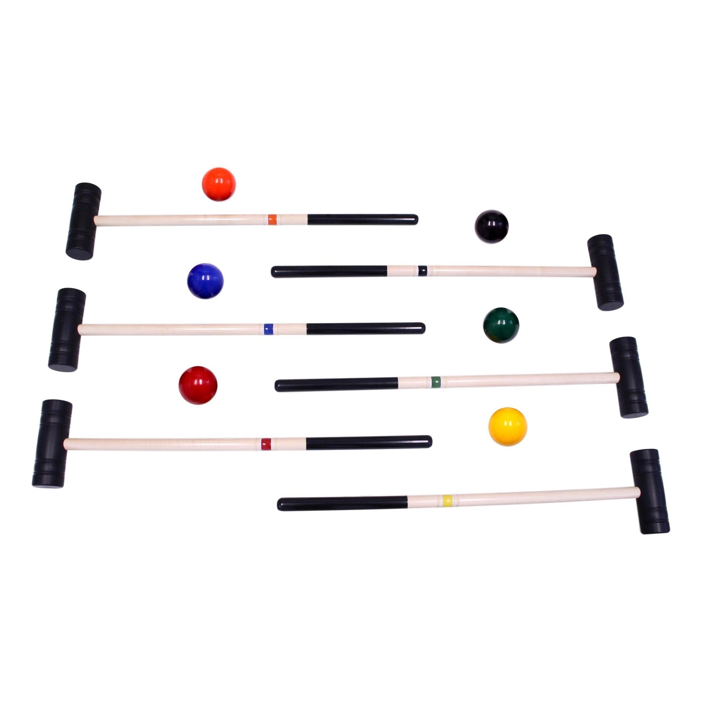Flag Croquet Golf Game Amish Made Set Duffel Bag