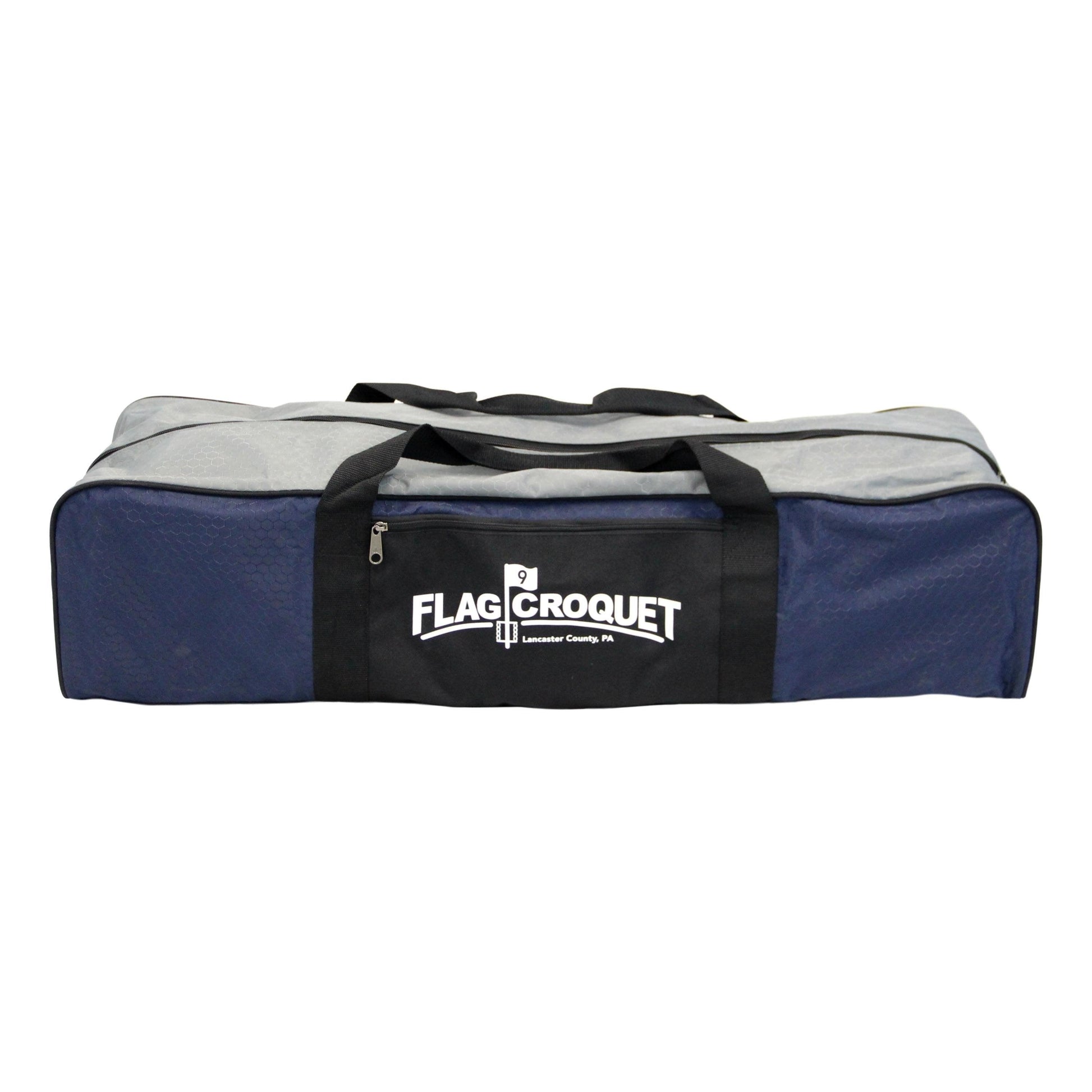 Flag Croquet Golf Game Amish Made Set Duffel Bag