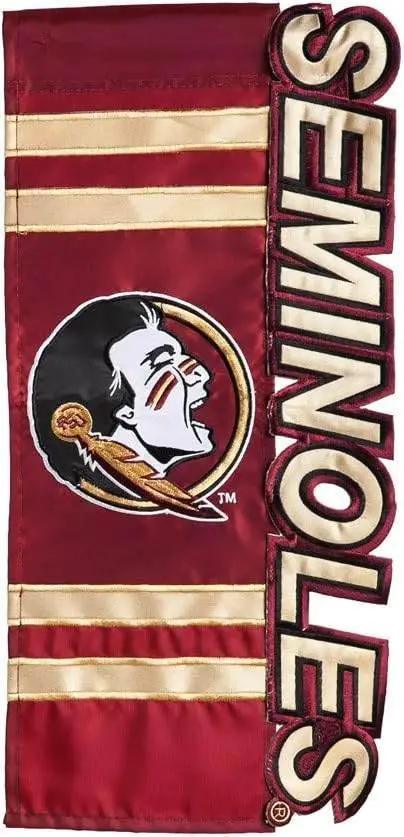  Florida State Seminoles Flag Garden Style Applique Sculpted -  ToylandEU™