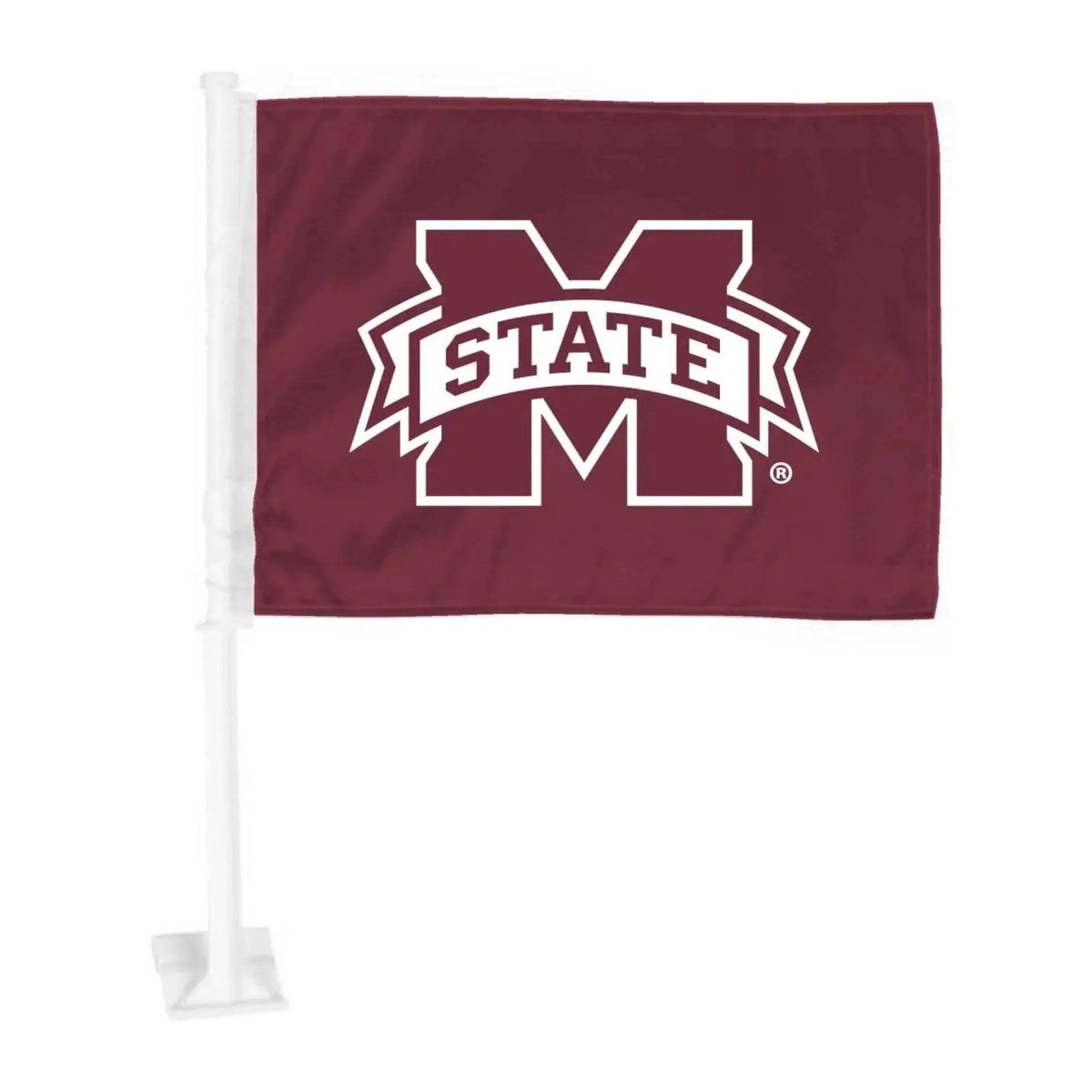  Mississippi State Bulldogs Durable Car Flag Primary Logo -  ToylandEU™