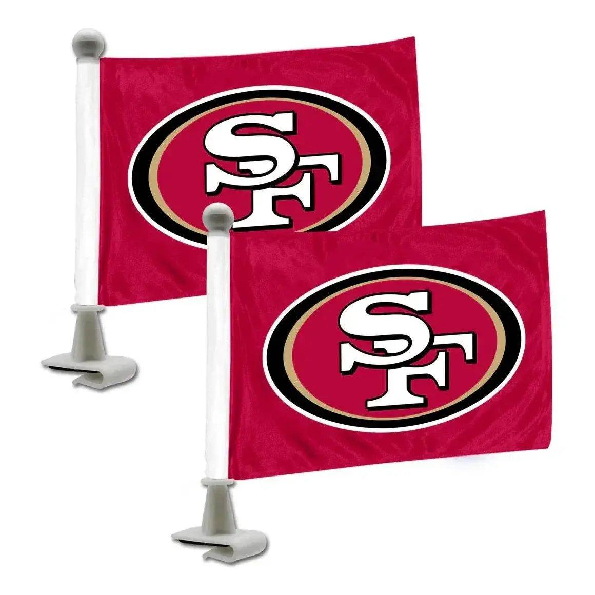  San Francisco 49ers Flag Set 2 Piece Ambassador Style -  ToylandEU™
