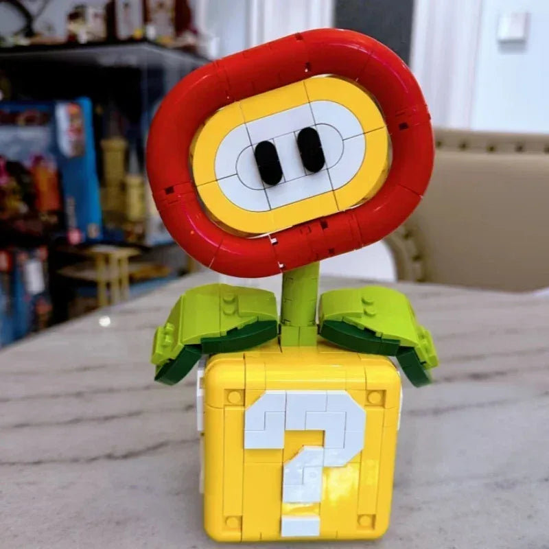 Flame Flower Building Blocks Set Educational MOC Toy - ToylandEU