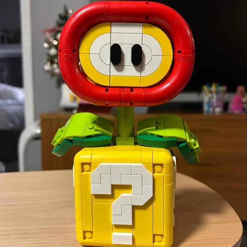 Flame Flower Building Blocks Set Educational MOC Toy - ToylandEU