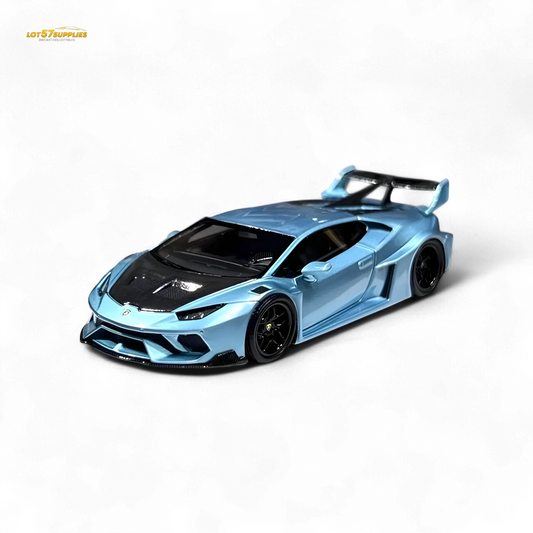  Lamborghini Huracan Liberty Walk Widebody 1:64 Ice Blue -  ToylandEU™