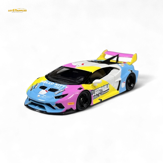  Lamborghini Huracan Liberty Walk 1 64 Resin Hello Kitty -  ToylandEU™