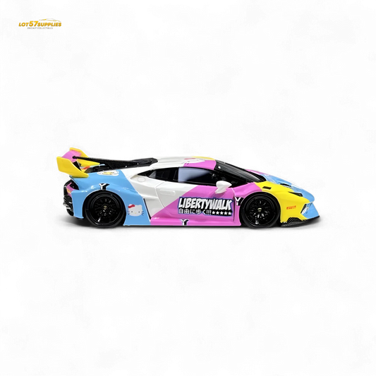  Lamborghini Huracan Liberty Walk 1 64 Resin Hello Kitty -  ToylandEU™