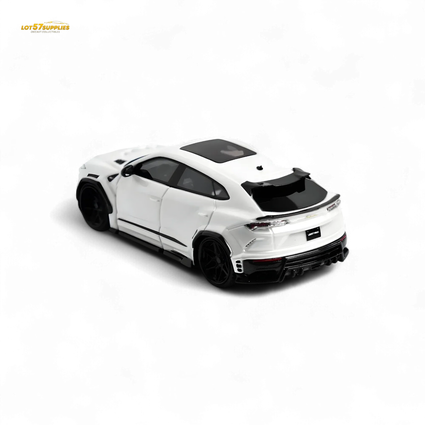 Flame Lamborghini Urus LBWK Bianco Icarus White Resin 1:64 - ToylandEU