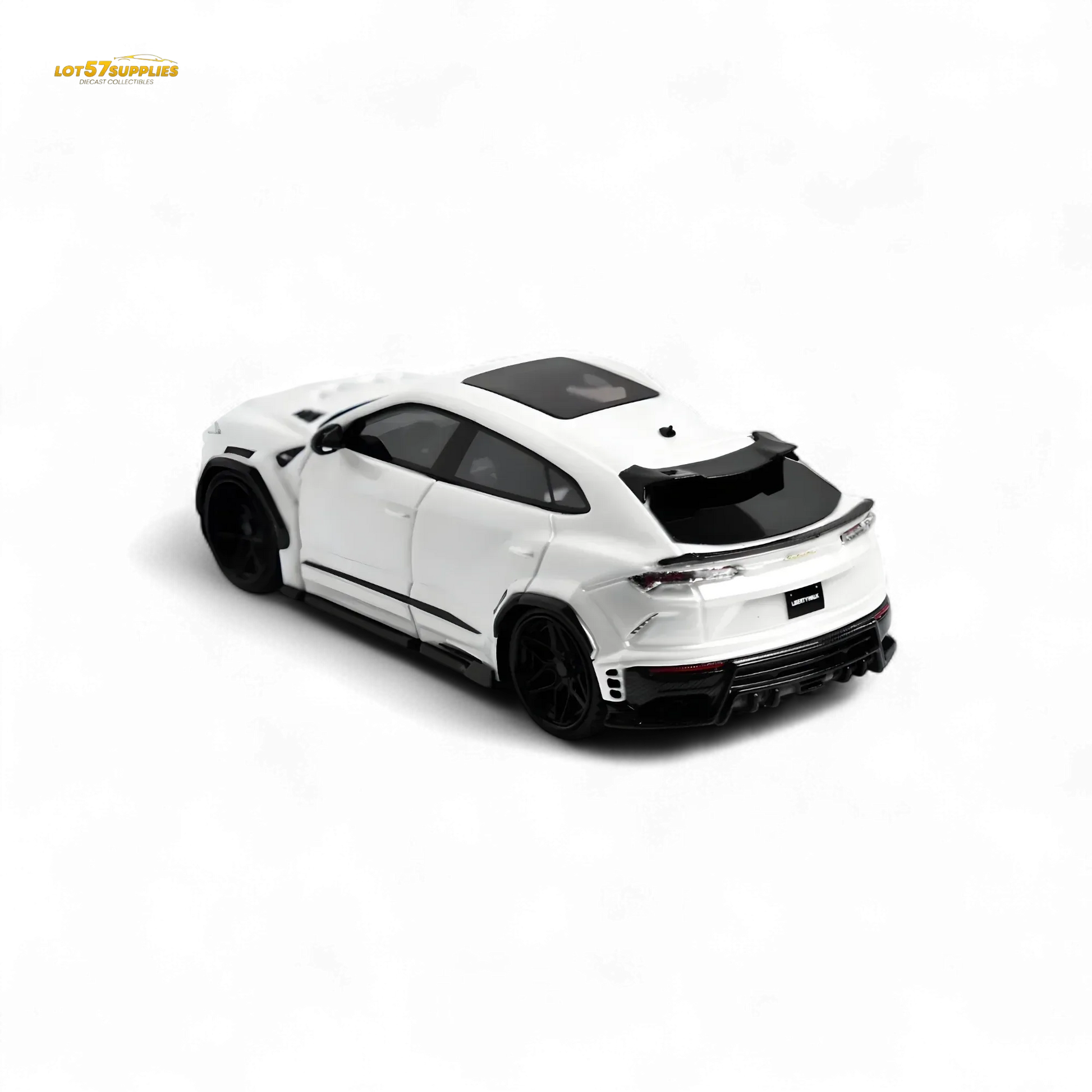 Flame Lamborghini Urus LBWK Bianco Icarus White Resin 1:64 - ToylandEU