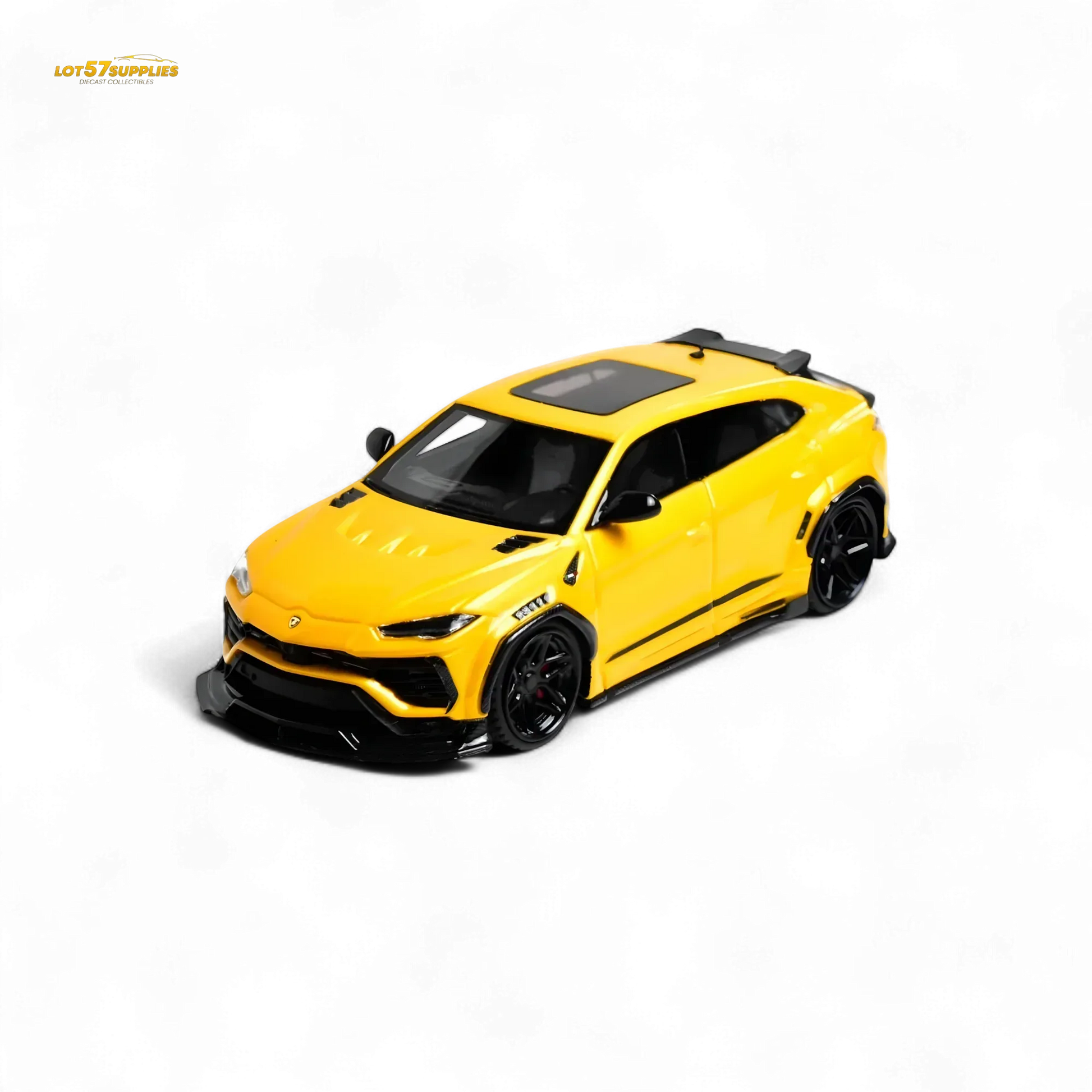 Flame Lamborghini Urus LBWK Giallo Auge Yellow Resin 1:64 - ToylandEU
