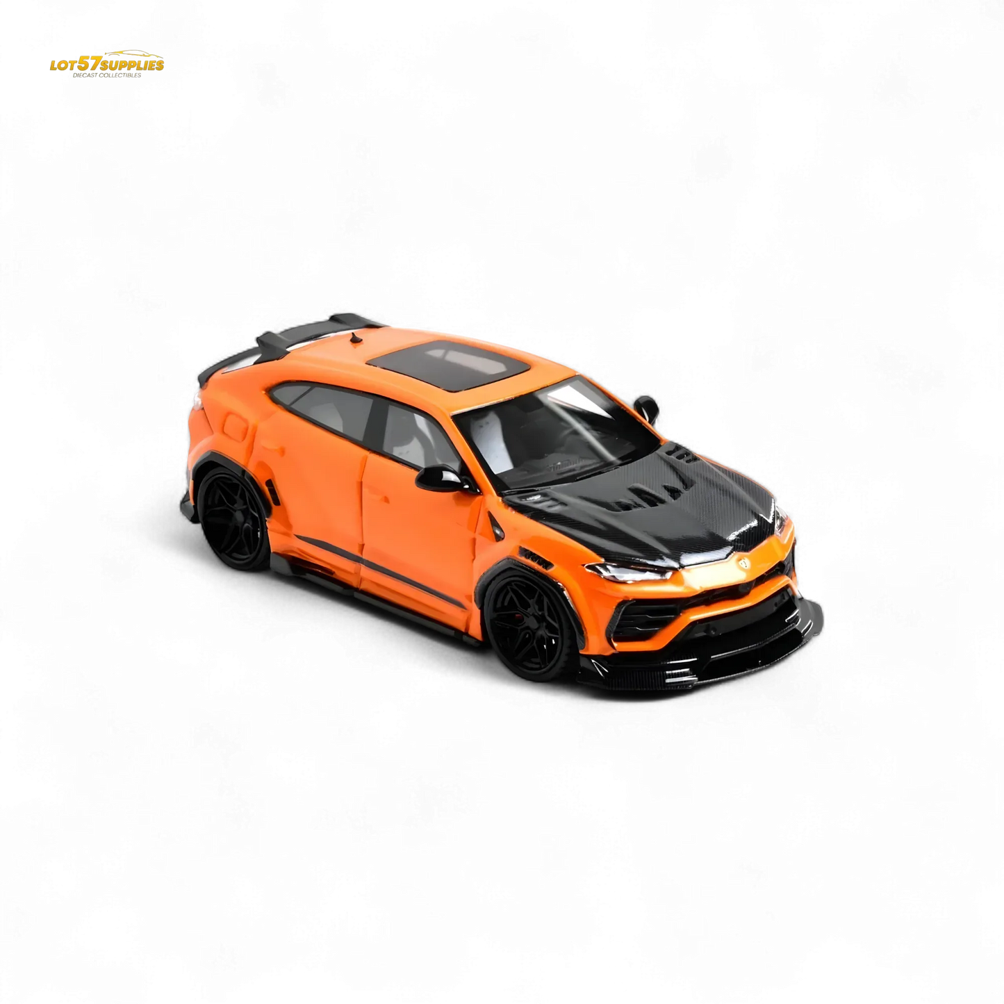 Flame Lamborghini Urus LBWK Metallic Orange Resin 1:64 - ToylandEU
