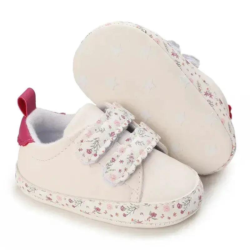 Pink Rhinestone Leather Ballet Flats For Girls Non Slip -  ToylandEU™