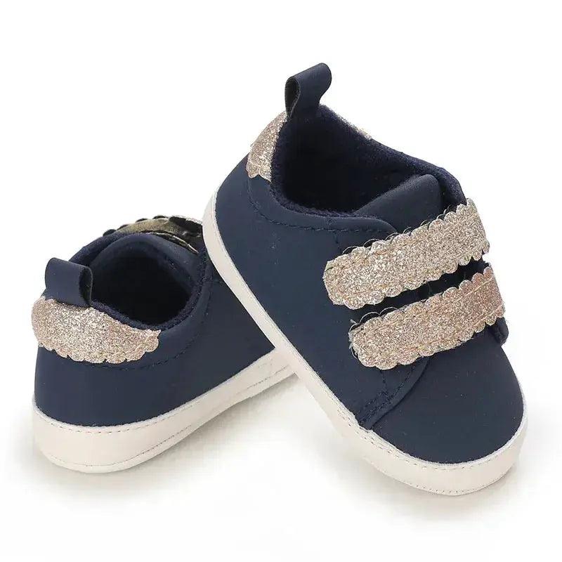  Pink Rhinestone Leather Ballet Flats For Girls Non Slip -  ToylandEU™