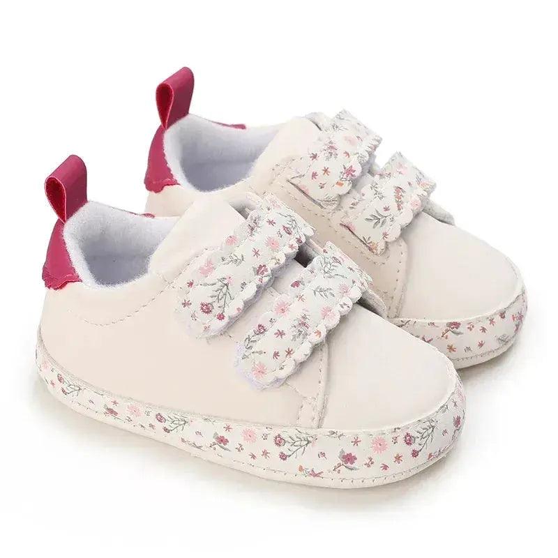  Pink Rhinestone Leather Ballet Flats For Girls Non Slip -  ToylandEU™