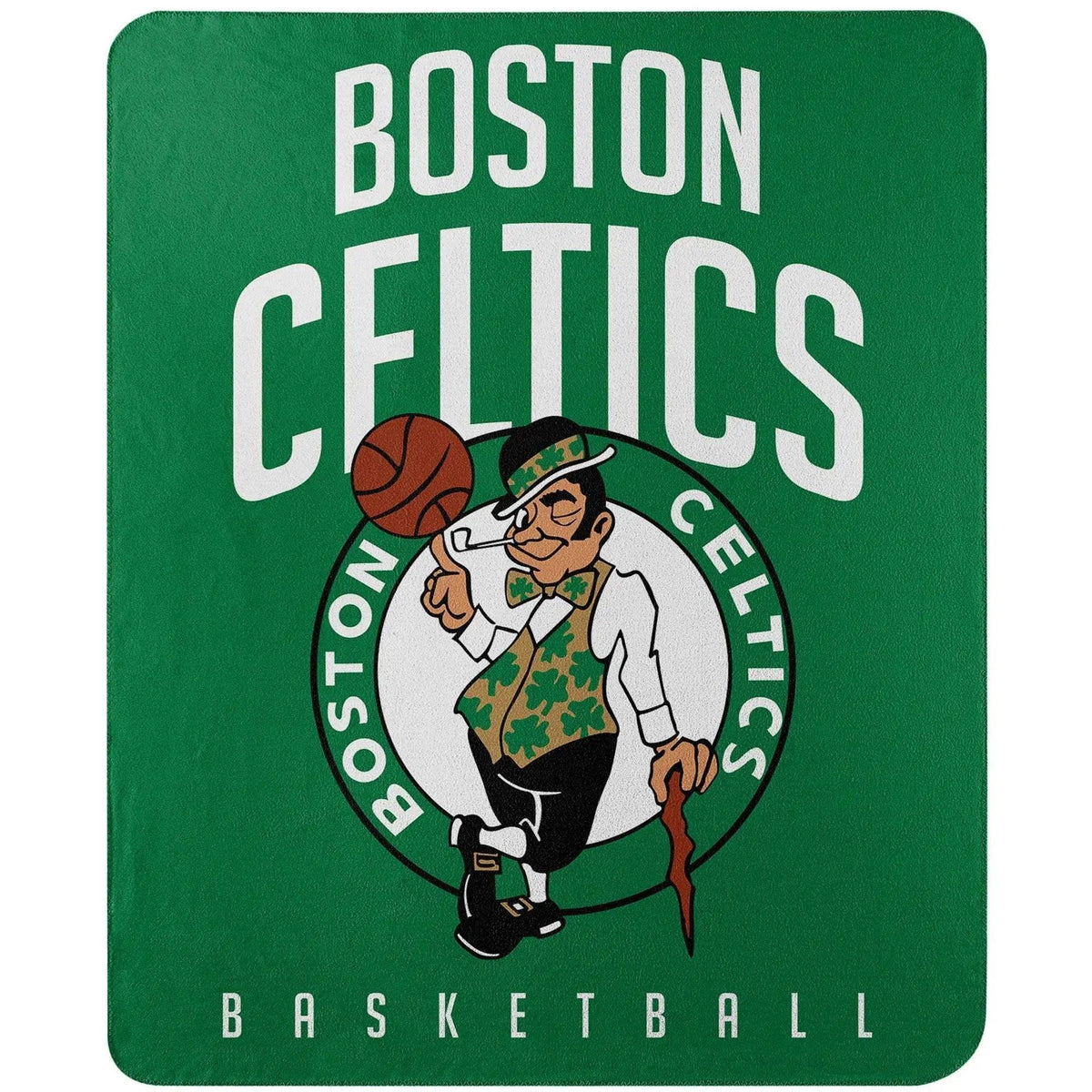  Boston Celtics Fleece Blanket 50x60 Lay Up Design Logo -  ToylandEU™