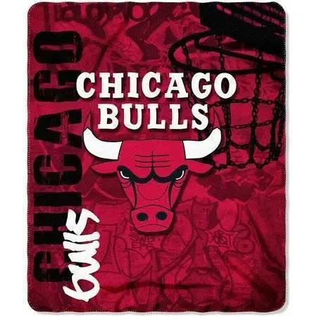  Chicago Bulls Fleece Blanket 50x60 Hard Knocks Design -  ToylandEU™