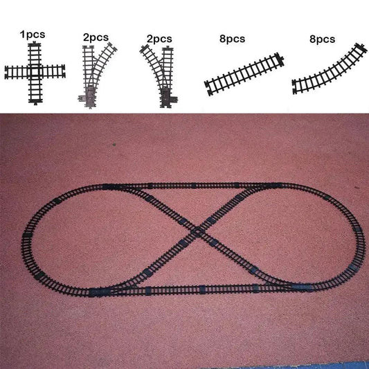  Flexible Model Train Track Expansion Set City Trains Durable -  ToylandEU™