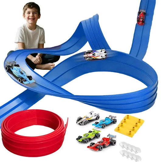  Flexible Track Toy Set Mini Car for Diy Education Kit -  ToylandEU™