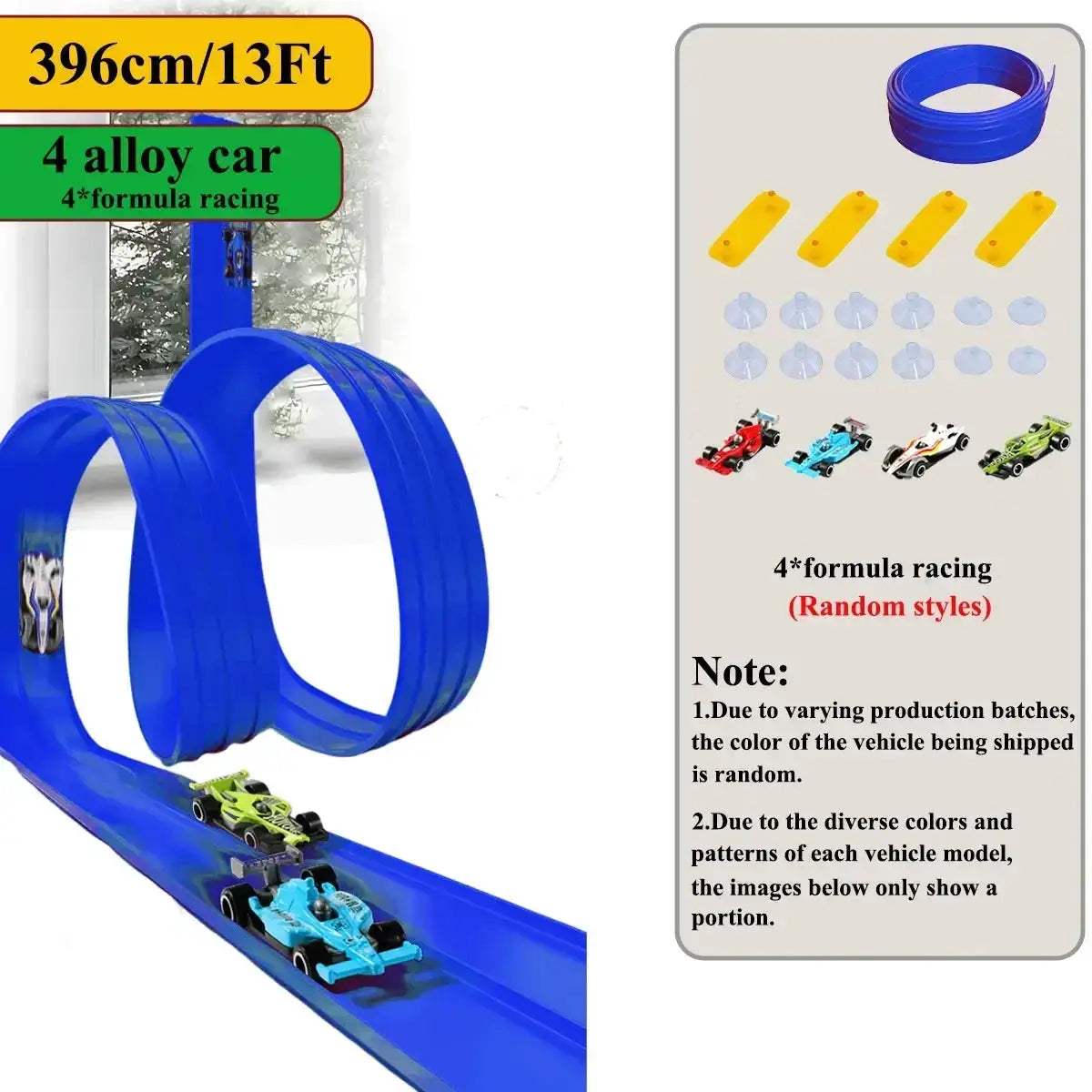 Flexible Track Toy Set With Mini Car for DIY Education - ToylandEU