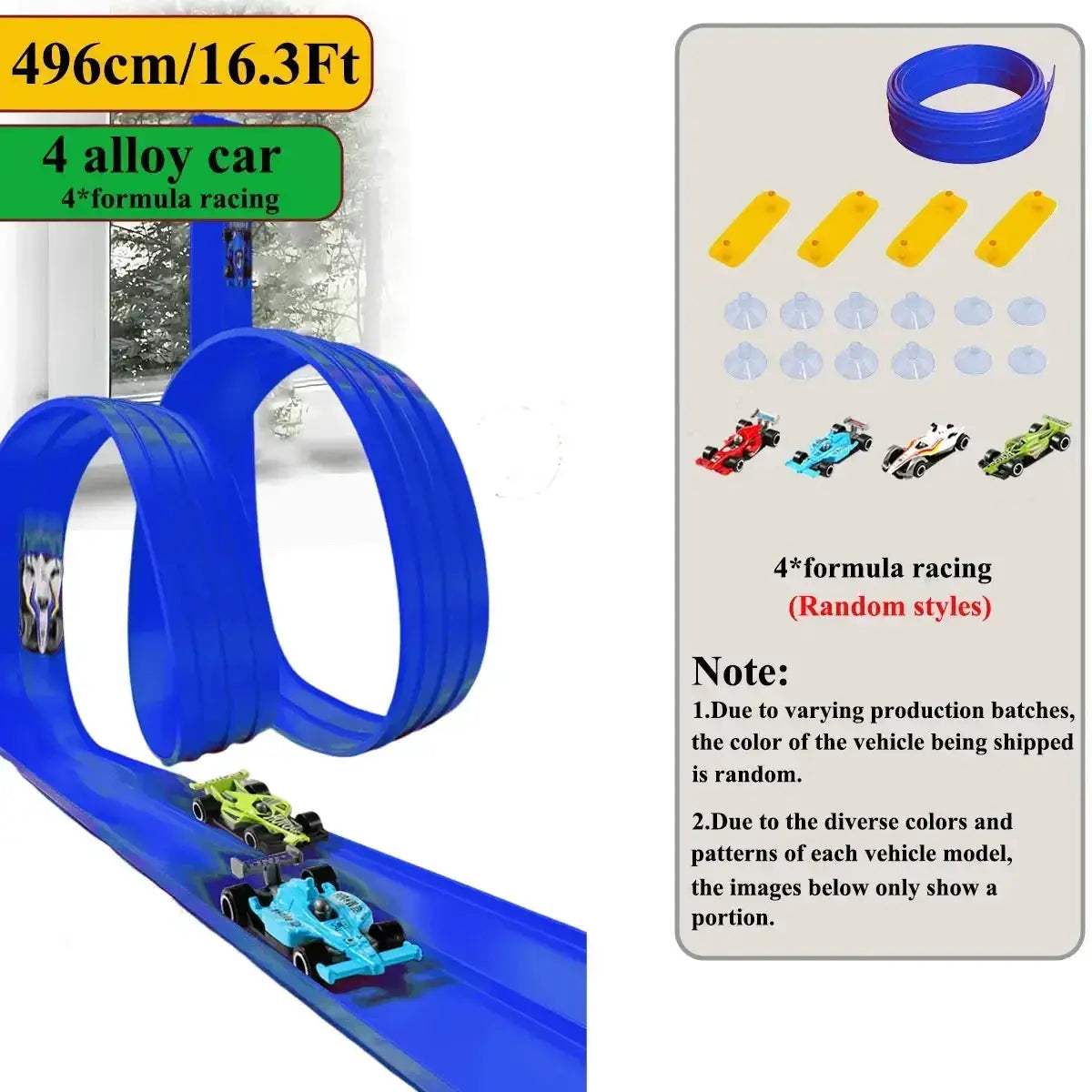 Flexible Track Toy Set With Mini Car for DIY Education - ToylandEU