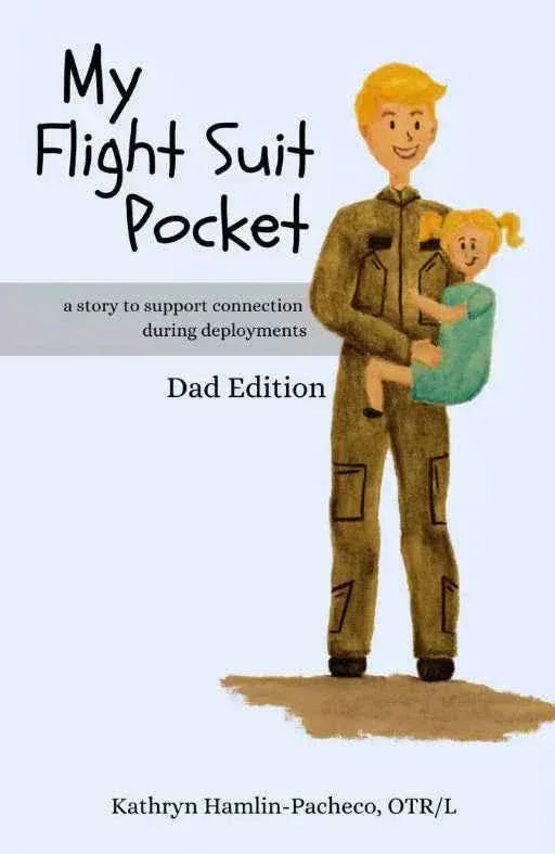 Flight Suit Pocket Dad Edition Deployment Support For Military Kids - ToylandEU