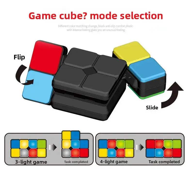  Flip Slide Puzzle Cube Fidget Toy Color Challenge Pro -  ToylandEU™