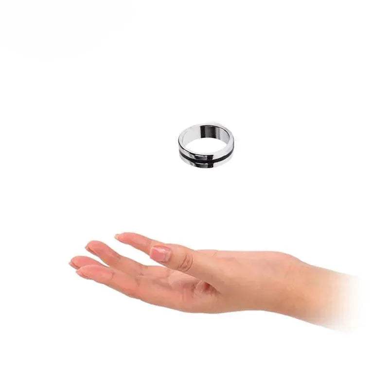 Floating Ring Magic Trick Prop Easy To Learn Closeup Illusions - ToylandEU
